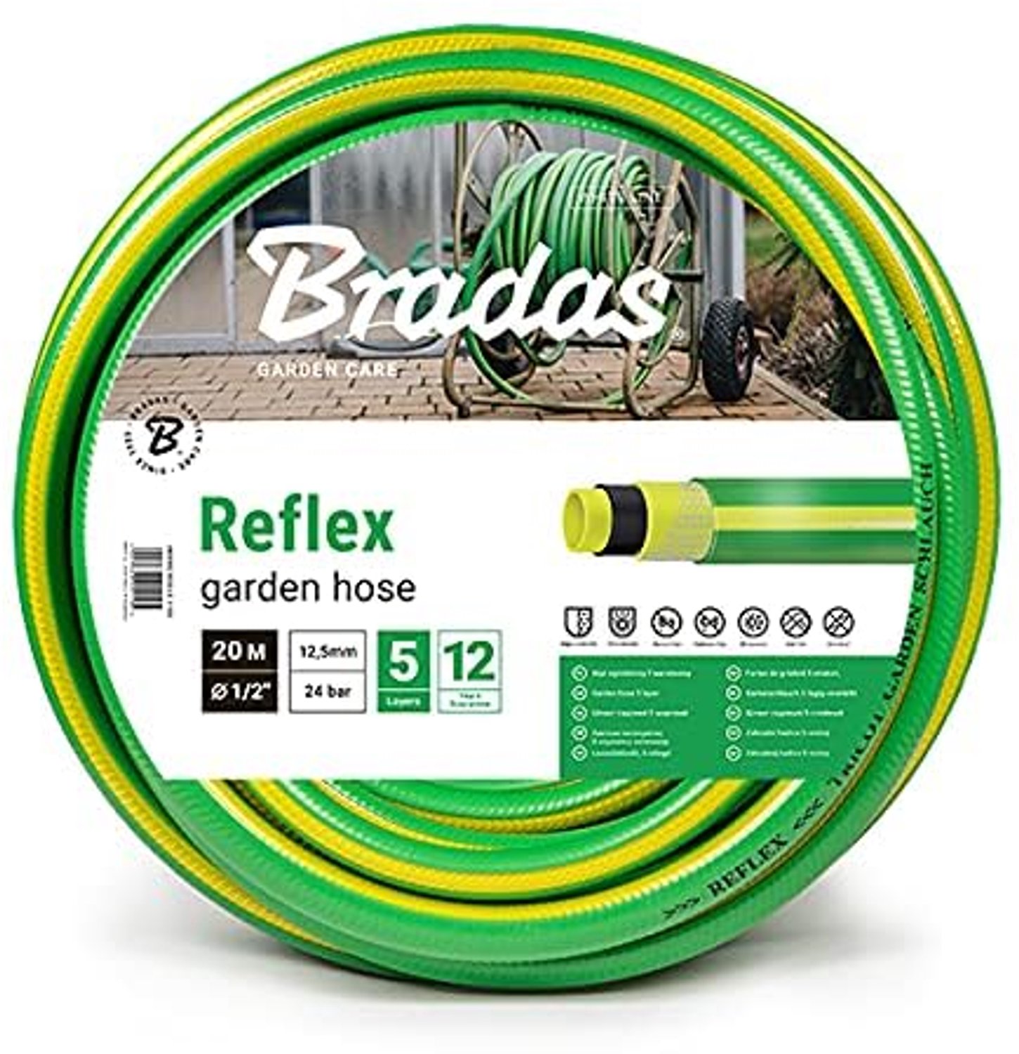 Tuinslang Reflex Premium 50 m - Flexibel en Duurzaam