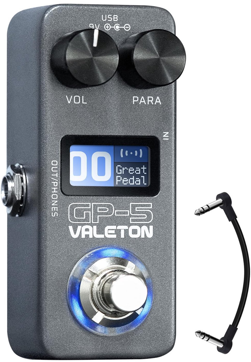 Super Compact Multi-Effects Processor met Bluetooth