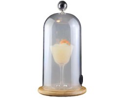 Roken Cloche Veilig Acryl - Rokende Cloche Accessoire - Cocktail Roker - Keuken/Restaurant - BBQ - Eenvoudig te Reinigen - Rookdome