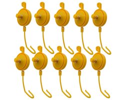 Verstelbare Plantenhanger Yo-Yo - Voor Binnenplanten - 15 Stuks