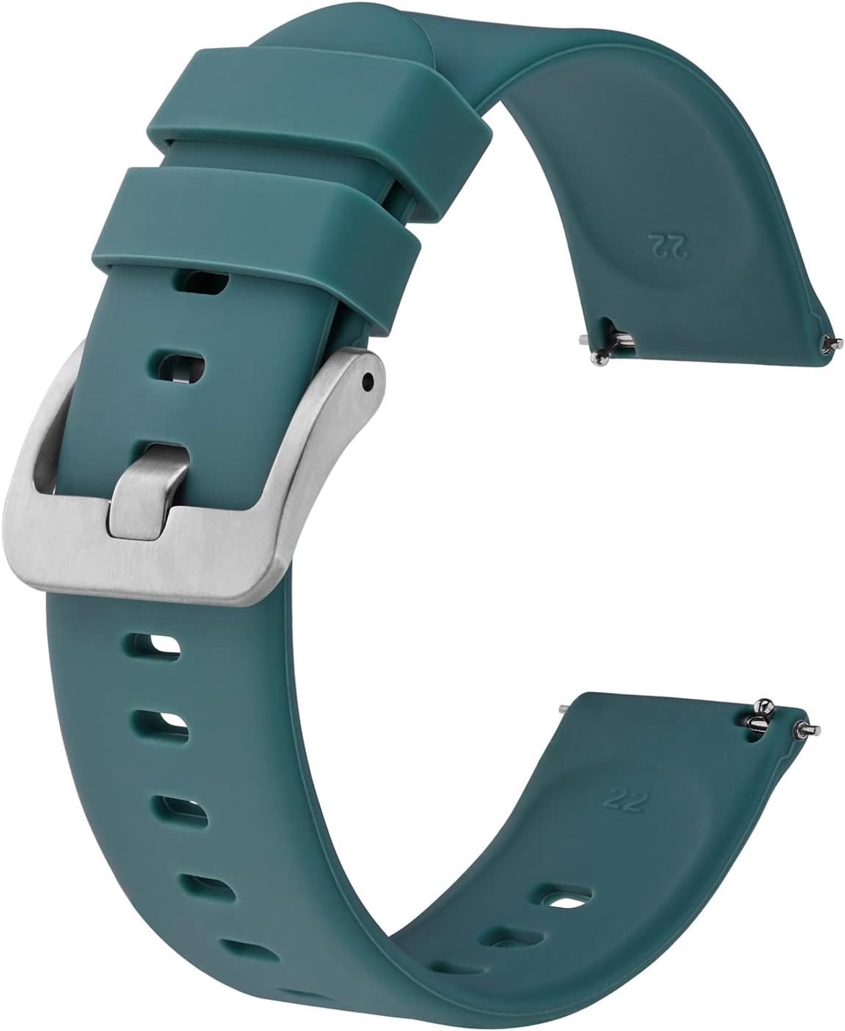Siliconen horlogebandjes 14-22 mm - slank design - snelkoppeling - perfect voor elke gelegenheid - ServiceTopper