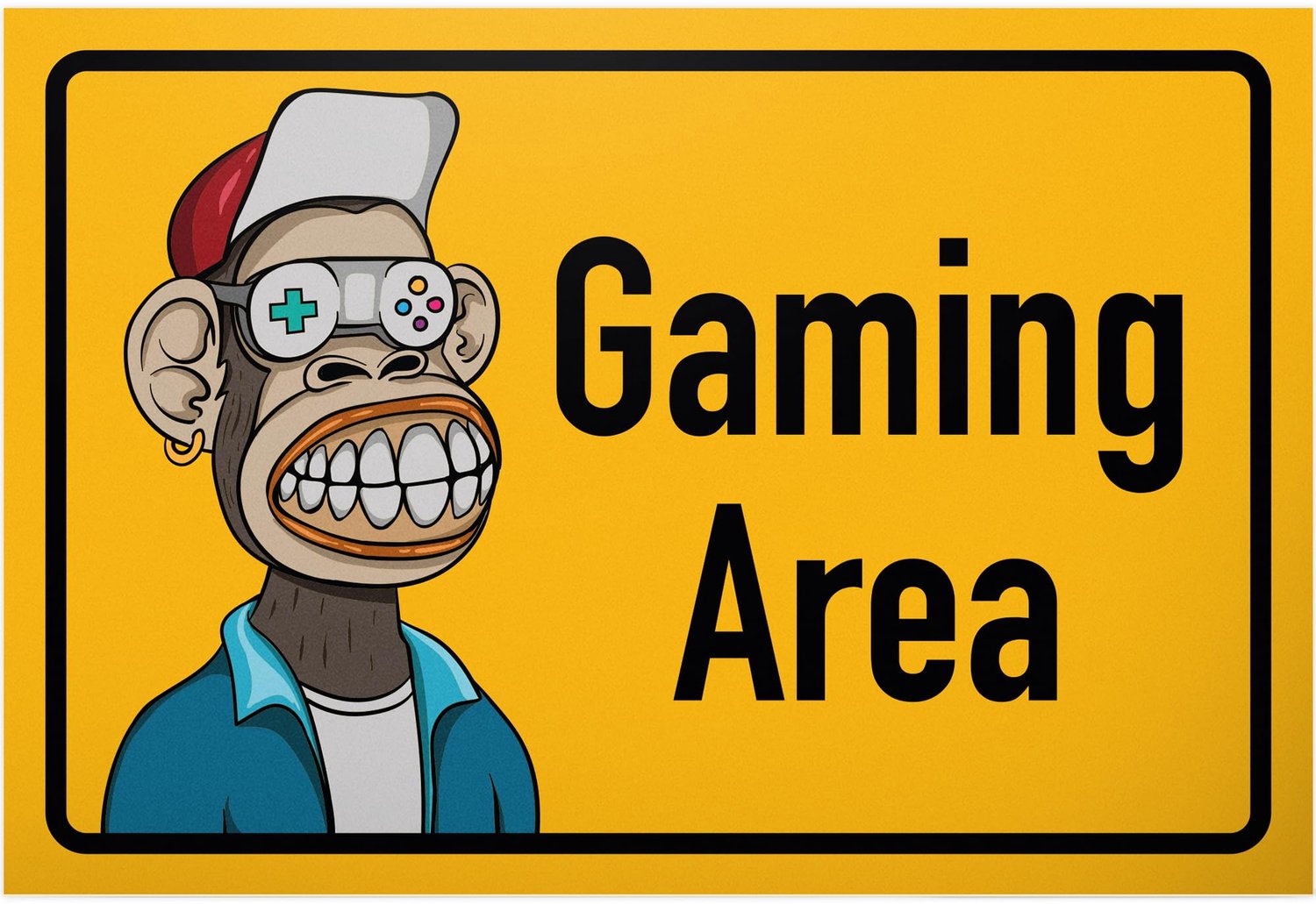 Gaming Area Bord van Kunststof 30 x 20 cm