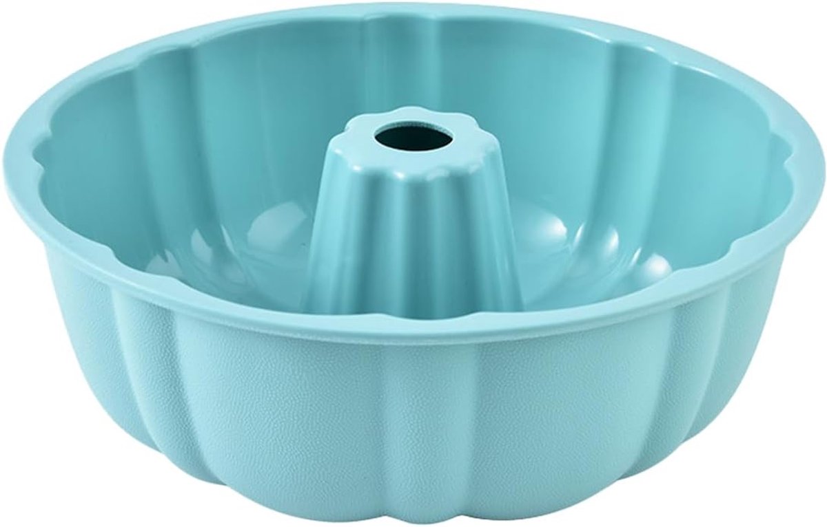 Dailygoods- Gugelhupfvorm 25 cm - Siliconen - Antiaanbaklaag - Herbruikbaar - Voor cake/brood - Perfecte warmteoverdracht - Cakevorm