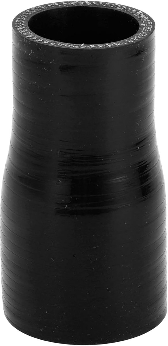 Dailygoods- Silicone Slang 4-Laags - Binnendiameter 35mm/45mm - Lengte 100mm - Dikte 5mm - Zwart - Bestand tegen hoge temperaturen - Koelslang