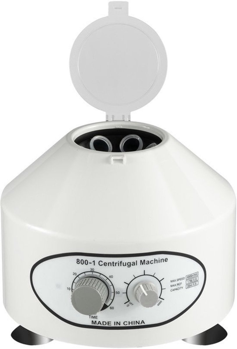 Centrifuge Machine Lage Snelheid - 20 ml Capaciteit - 4000 RPM - Laboratoriumapparaat - Voor Bloedseparatie En Plantenextractie