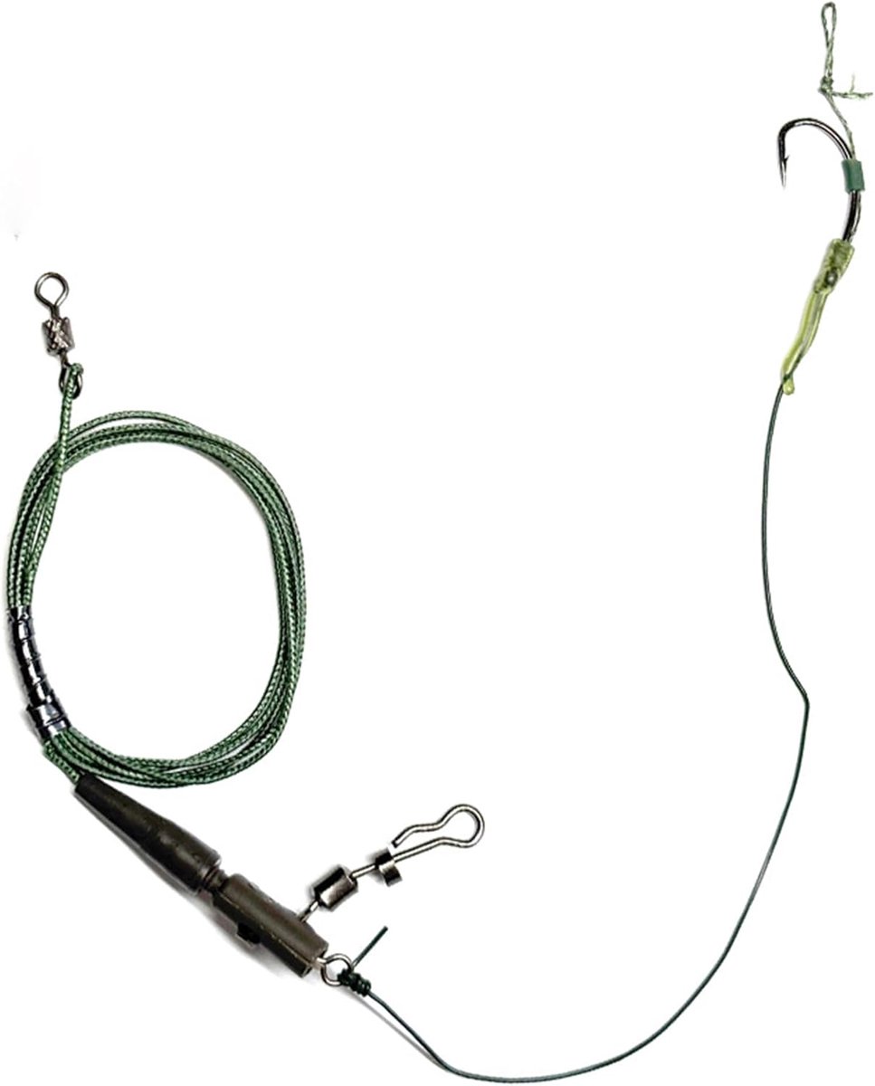 Dailygoods- Vishaken Handgemaakt - Karper Vishaken - Visaccessoires - Hoogwaardige Koolstofstalen Haken - Sterke Treksterkte - Draagvermogen tot 30 kg
