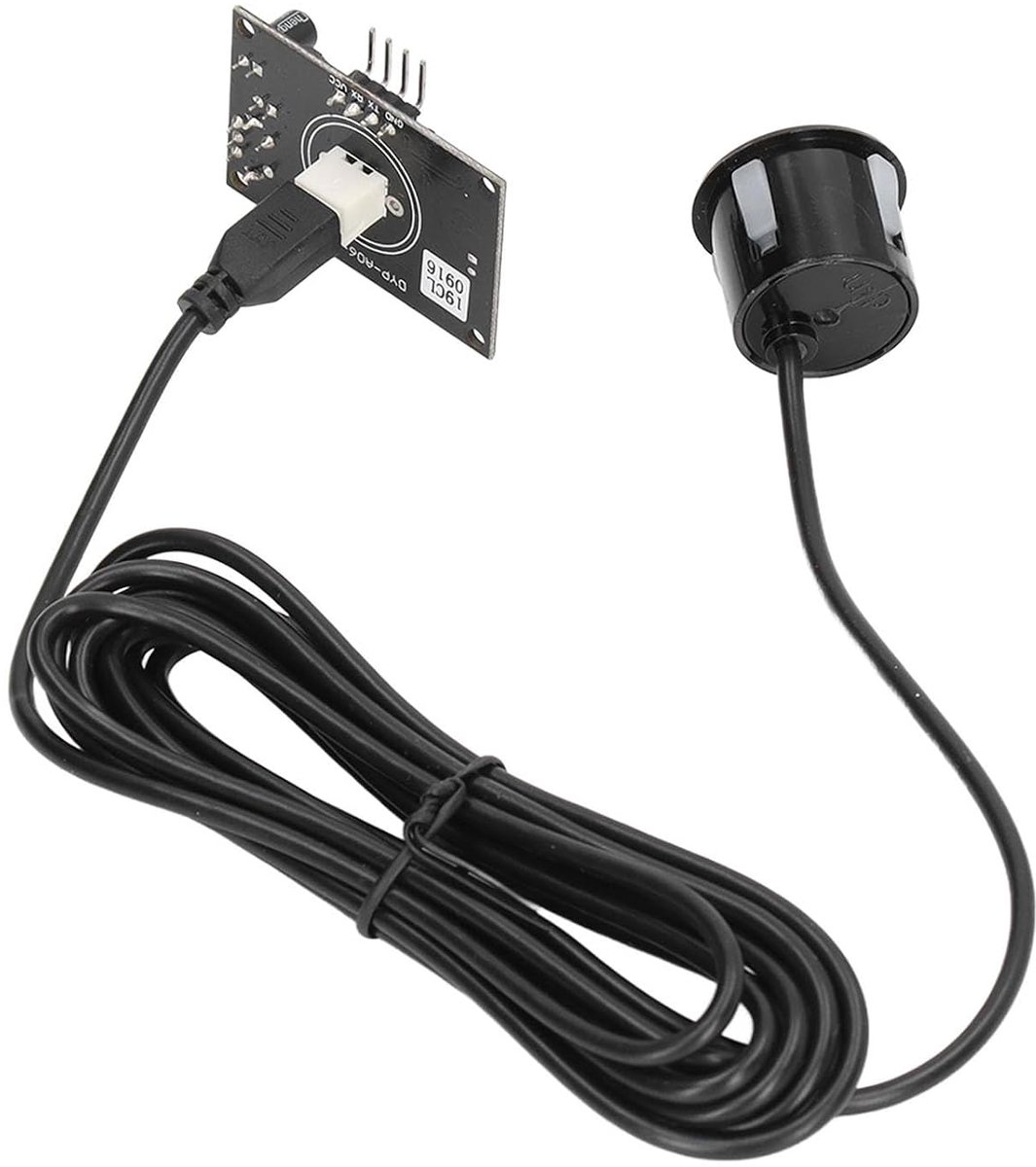 Ultrasone Afstandssensor, Afstandssensor Waterdichte Obstakelbotsingsvermijding Module voor Afstandsmeting DC3.3V Tot 5V, Sensorblokken (Automatische UART)