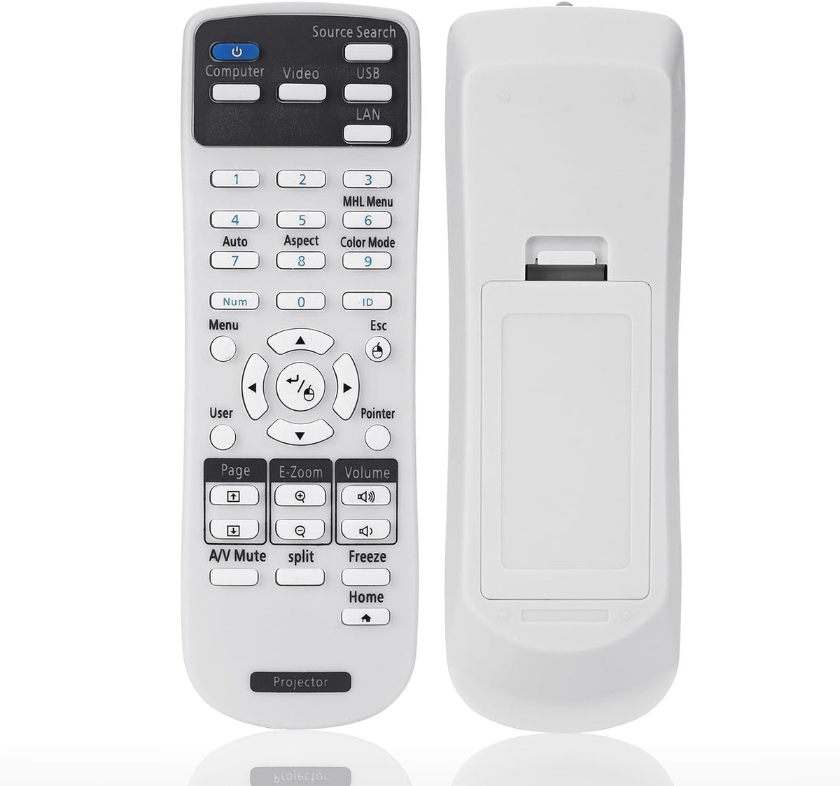 Beamer afstandsbediening voor Epson BrightLink 675Wi+ 675Wi 680Wi 685Wi+ 685Wi 695Wi+ 695Wi 696Ui 710Ui Home Cinema LS100 PowerLite 670 675W 680 685W 700U EB-685Wi vervangende
