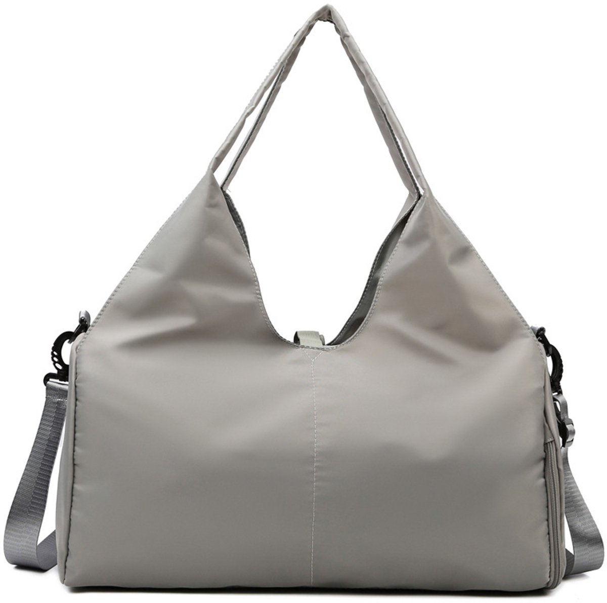 Sporttas voor dames / Reistas / handbagage tas – met apart schoenenvak – Trainingstas / kleine sporttas – Geschikt voor yoga, sauna en zwemmen – 49 x 21 x 25 cm