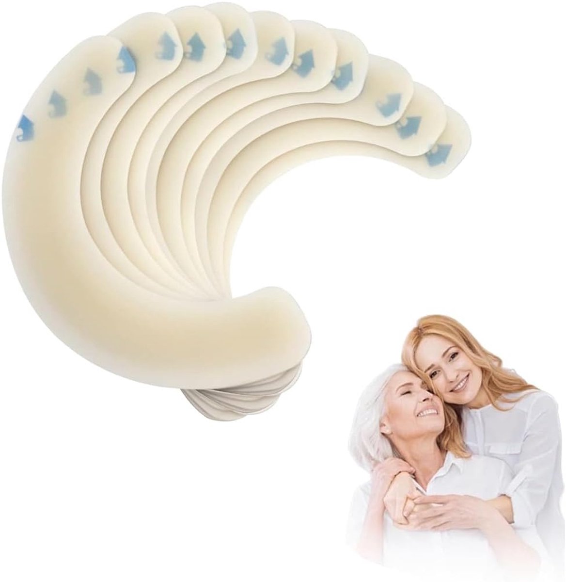 10 Stoma-accessoires, Stomazakjes, Stomagordels, Huidbarrière-bevestigingsstrips, Elastische barrièrestrips, Stomaverzorgingstape voor stomazakjes, Ostomie Accessoires