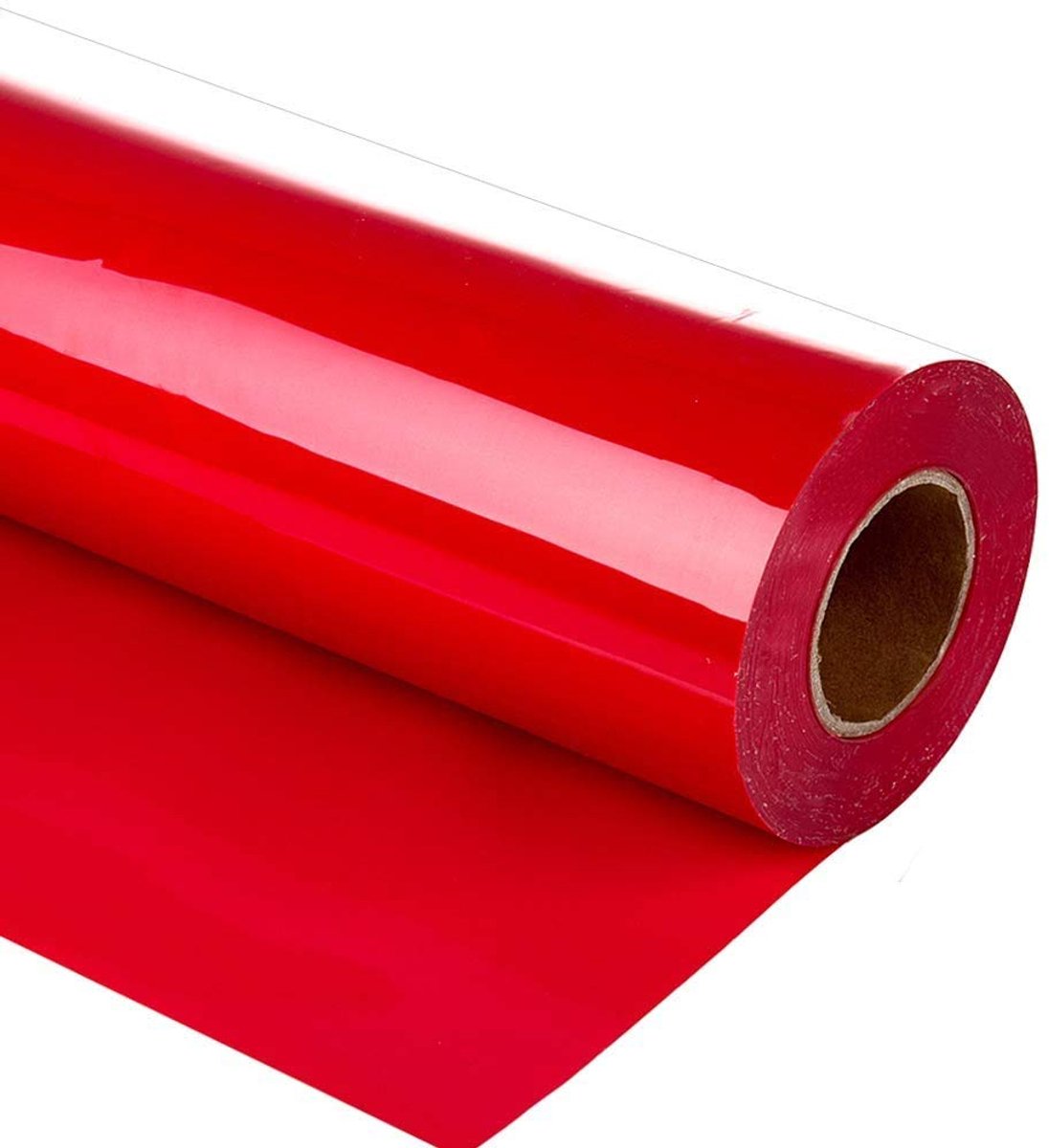 Warmteoverdracht Vinyl bundel 30cmx 300cm Voet Rollen, HTV voor Silhouet Cameo Gemakkelijk te knippen & Onkruid, DIY Warmtepers Ontwerp voor T-shirt, kleding, hoeden en ander textiel (rood)