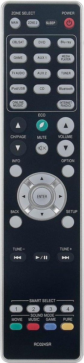 Vervangen Afstandsbediening Van toepassing voor Marantz AV-ontvanger NR1605 NR1606 NR1607 SR5009 SR5010 SR5011 NR1605/FB NR1605/N1B SR6010 SR6009 NR1605/N1SG NR1605/N1SG NR1605/N1SG