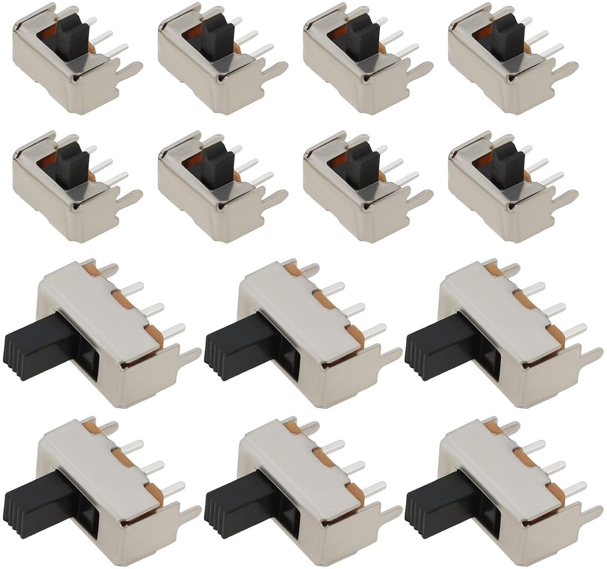Schakelaar Vergrendeling Tuimelschakelaar SS12F44 SK12D07VG3 voor Audioapparatuur Elektronische Muziekinstrumenten