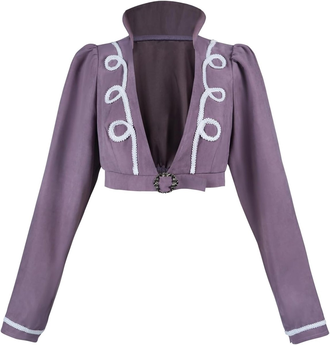 Spencer damesjas Empire stijl van zachte velours stof