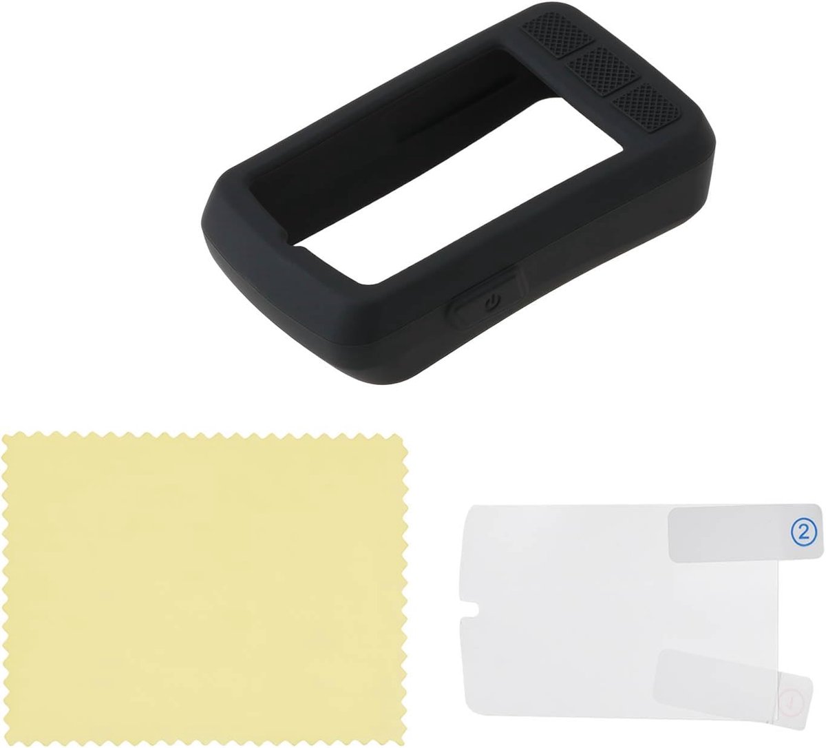 Beschermhoes 86,2x50,7x21,1mm Siliconen Compatibel met Wahoo ELEMNT BOLT V3/T3