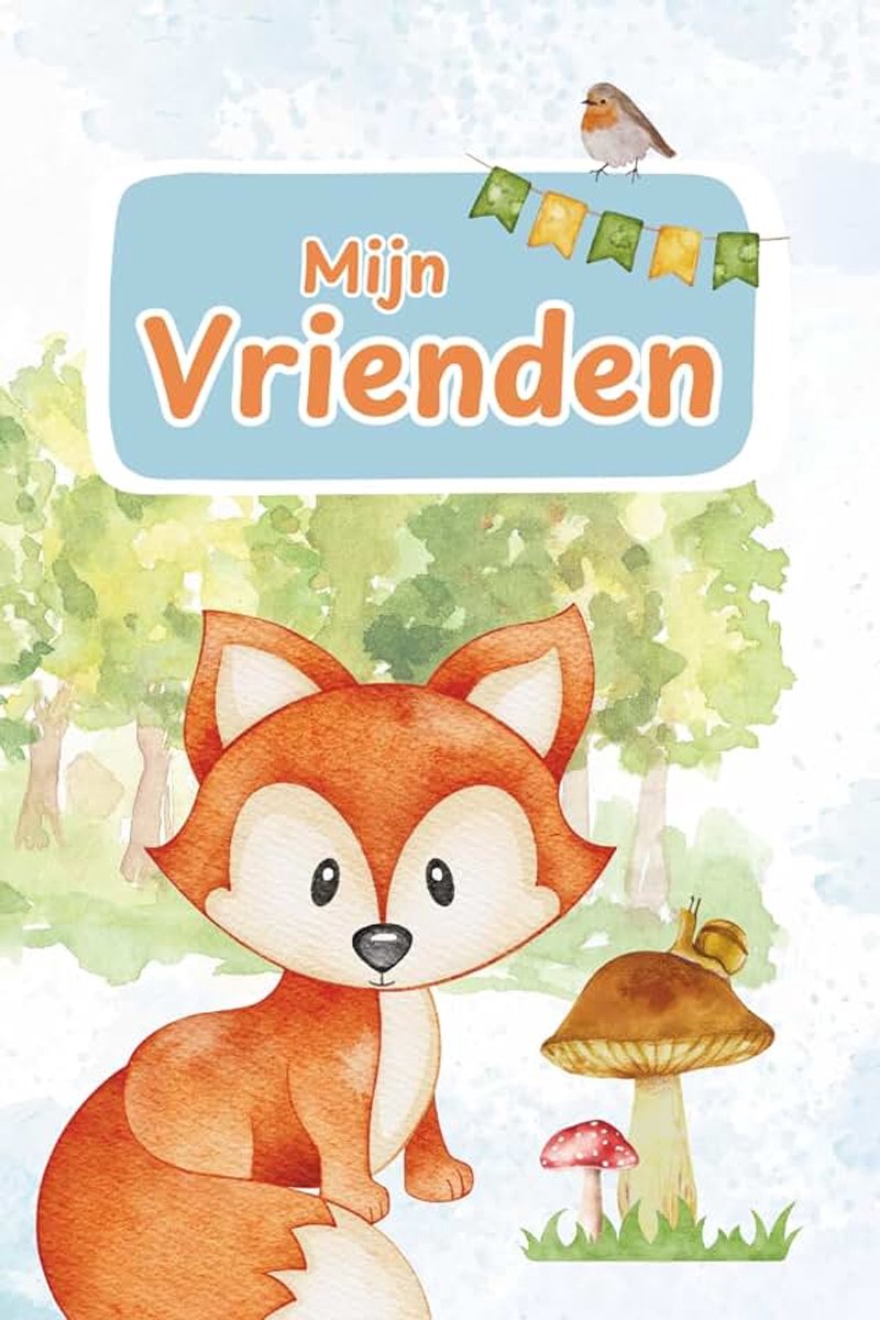 Vriendenboekje Vos: „Mijn vrienden“ voor school of KDV
