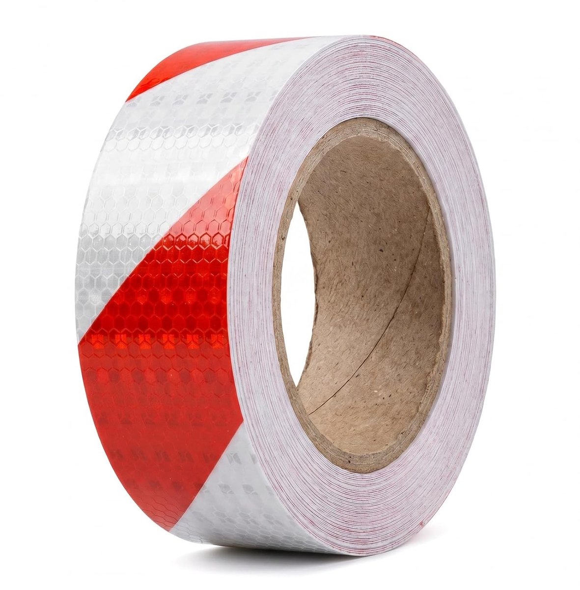 Reflecterende Plakband 25 m x 5 cm, Antislip Signaalband voor Trappen, Hoge Zichtbaarheid, Waterdicht en Veiligheidsmarkering voor Voertuigen en Boten
