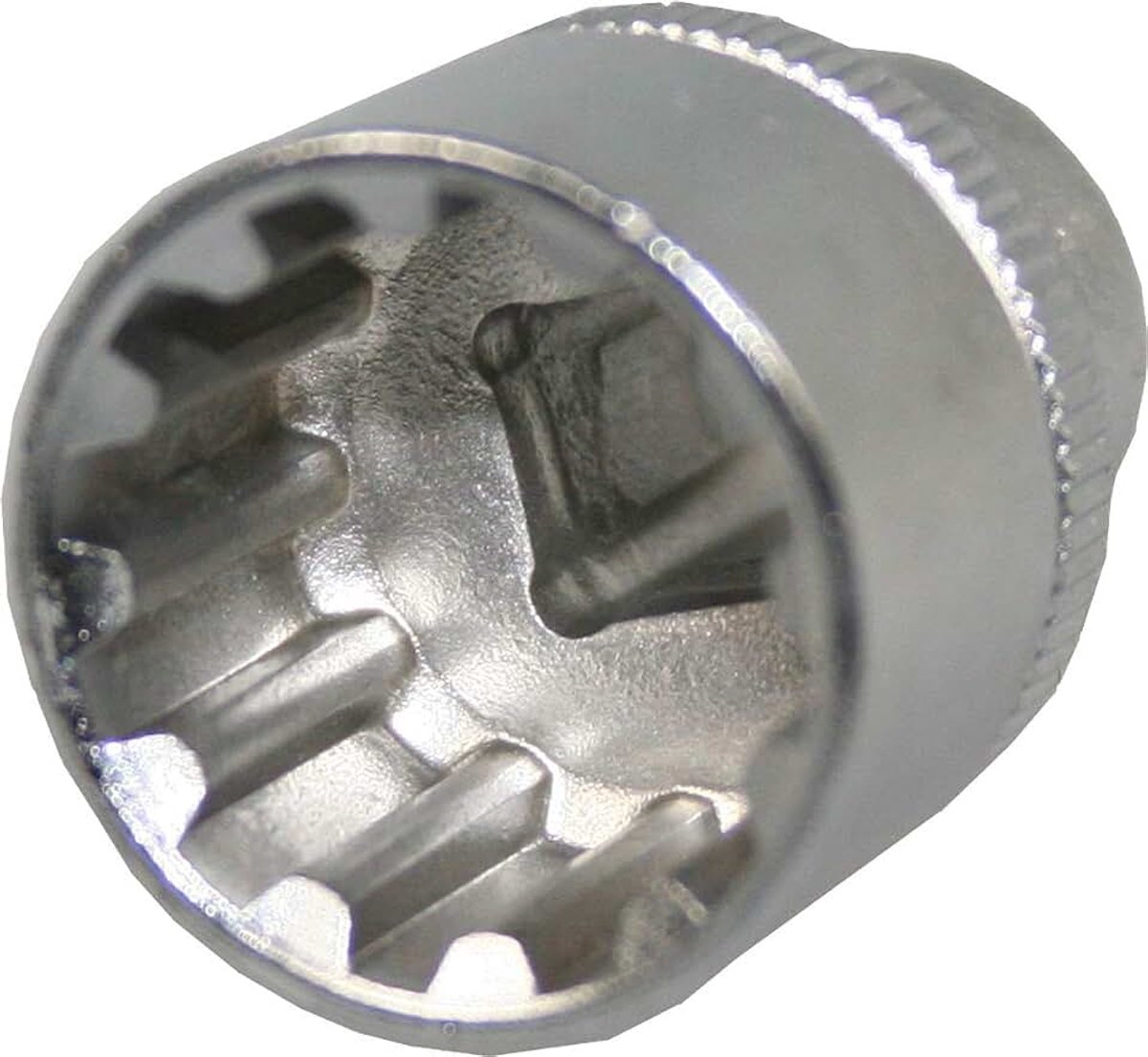 SW 24 mm Steeksleutelinzetstuk - Buiten-Multiprofiel 4-in-1 | Chroom-vanadium dopsleutel met 12,5 mm aandrijving, hoogglans gepolijst oppervlak voor professioneel gebruik