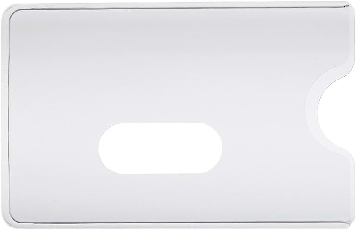 Creditcardhoesjes, transparant, geschikt voor alle creditcards, 4 stuks, Transparant, Convient pour toutes les cartes de crédit