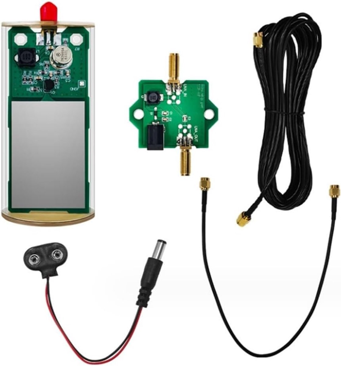 Actieve Antenne, Mini Whip HF/VHF Kortgolf Actieve Antenne Kit Voor Ore Tube Transistor Radio, 100Khz-30mhz
