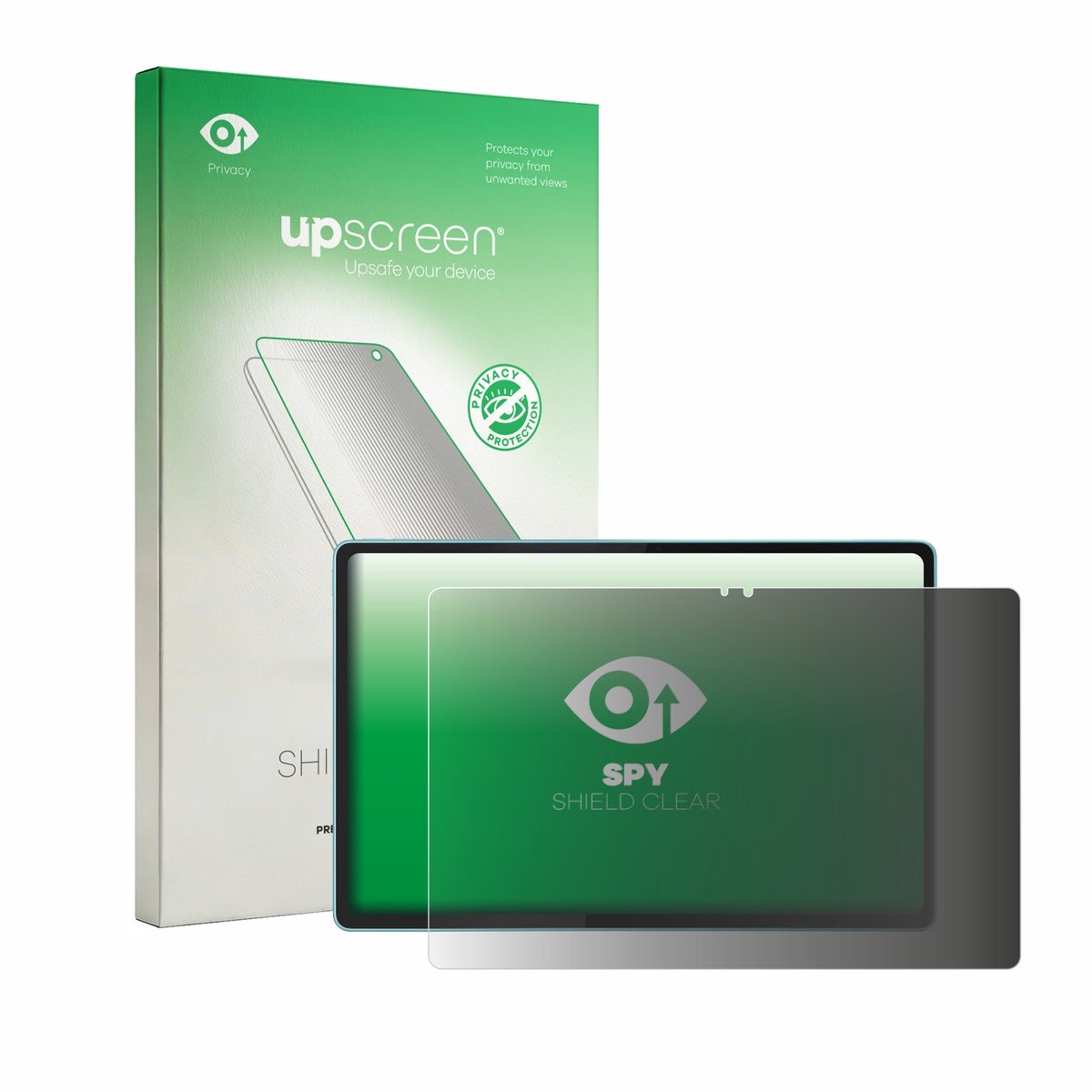 upscreen - privacy screenprotector voor Motorola Moto Pad 70 - Folie Beschermfolie Blauwlichtfilter