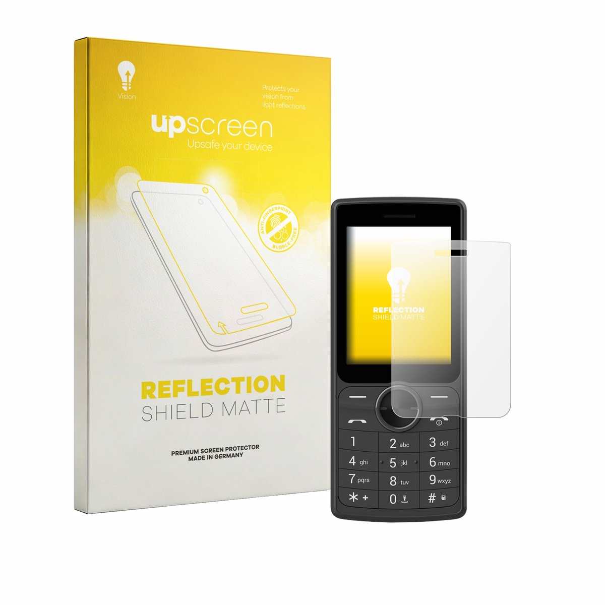 upscreen - Screenprotector voor SPC Wild Cool - Folie Beschermfolie anti glare matte