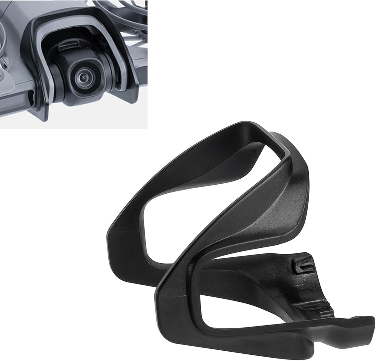 Kardanlensbumper voor DJI NEO 2, cameralensbescherming, schroefloos ontwerp, lichtgewicht kunststof veiligheidshoes voor DJI Neo drone, geen vliegstoringen