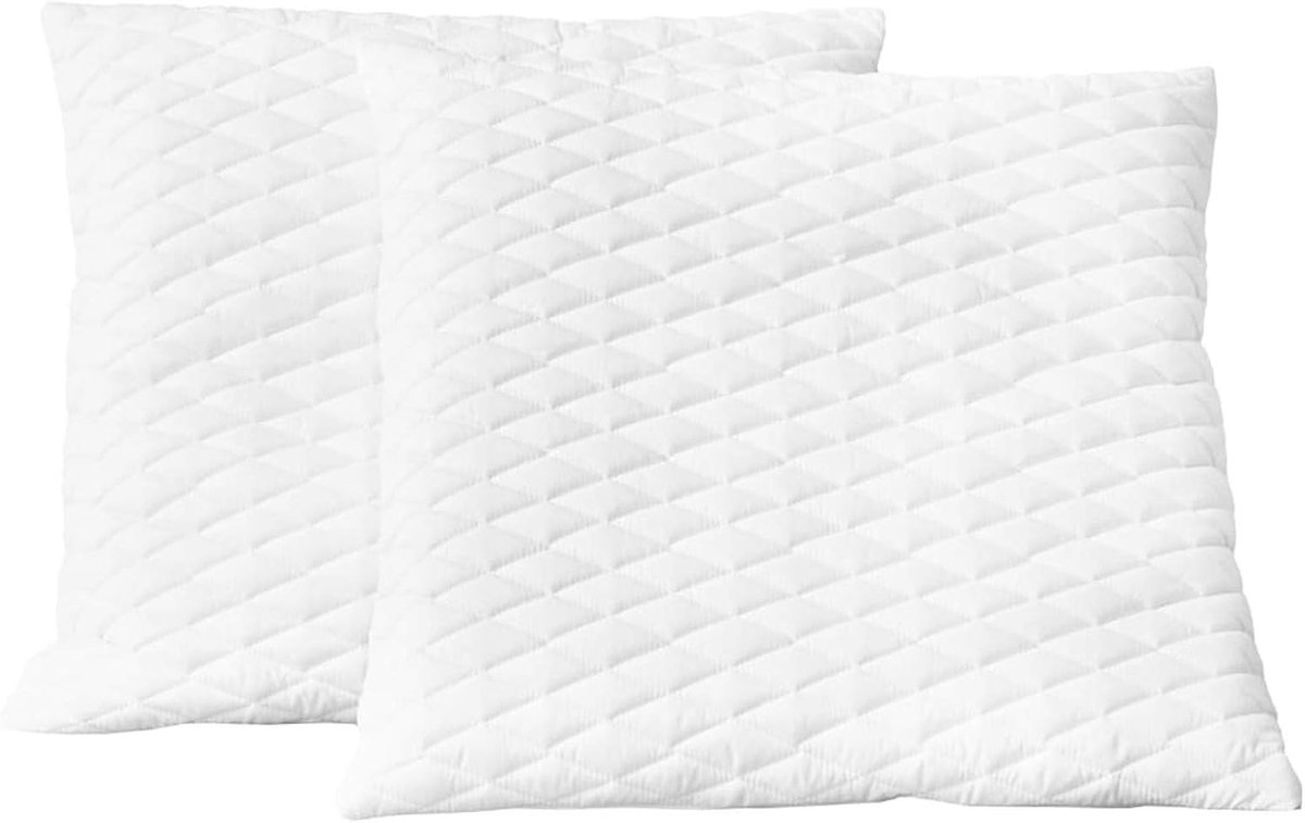 Kussenvulling Kussen Set van 2 Tuinkussens Decoratief Kussen Sofa Kussen 80 x 80 x 14 cm, Sofa Kussen Decoratief Kussen Vulmateriaal: Memory Foam vlokken