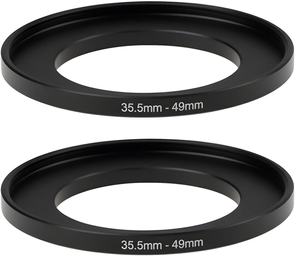 Step Ring 35.5mm naar 49mm - Aluminium - Adapter - Voor filters en accessoires