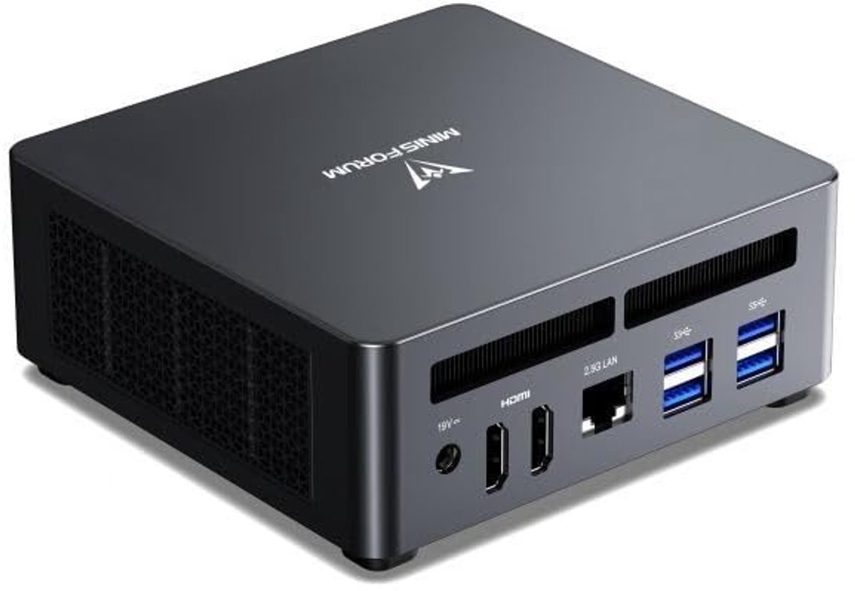 Mini Pc Barebone - Ryzen 9 7940HS 5,2 GHz - 16 MB Cache - AMD Radeon 780M - DDR5 - Wi-Fi 6E - Windows 11 Pro