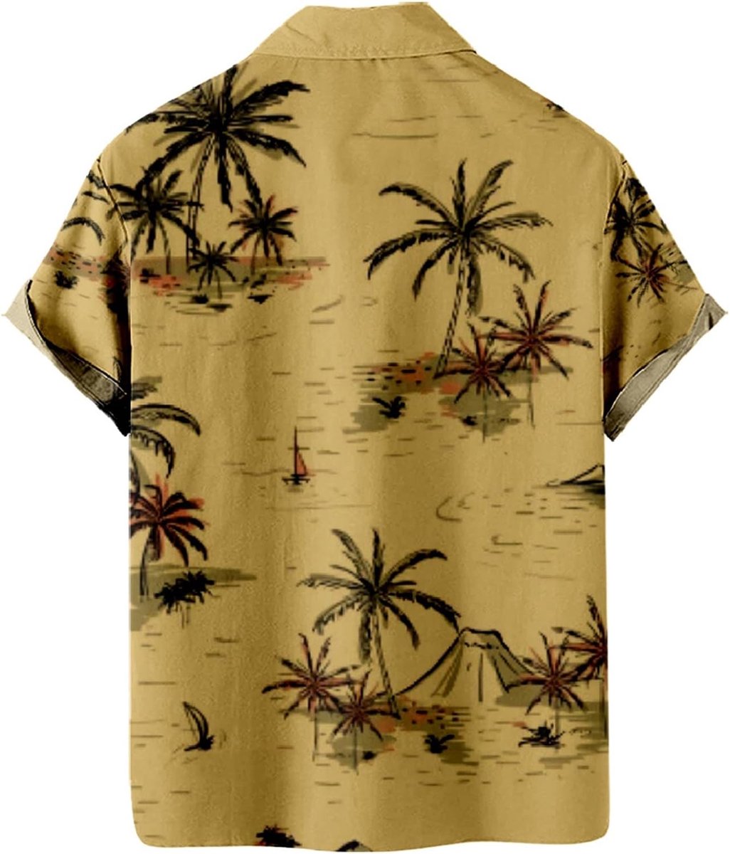 Noix de Impression 3D Outdoor Street Print Top Mode Ontwerp Casual Herenshirt