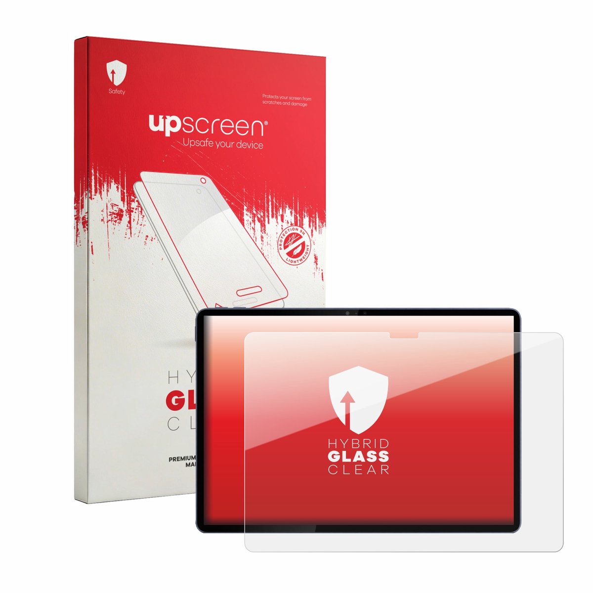 upscreen - Screenprotector voor Lenovo Yoga Tab Gen 2 - Folie Beschermfolie Beschermglas transparant