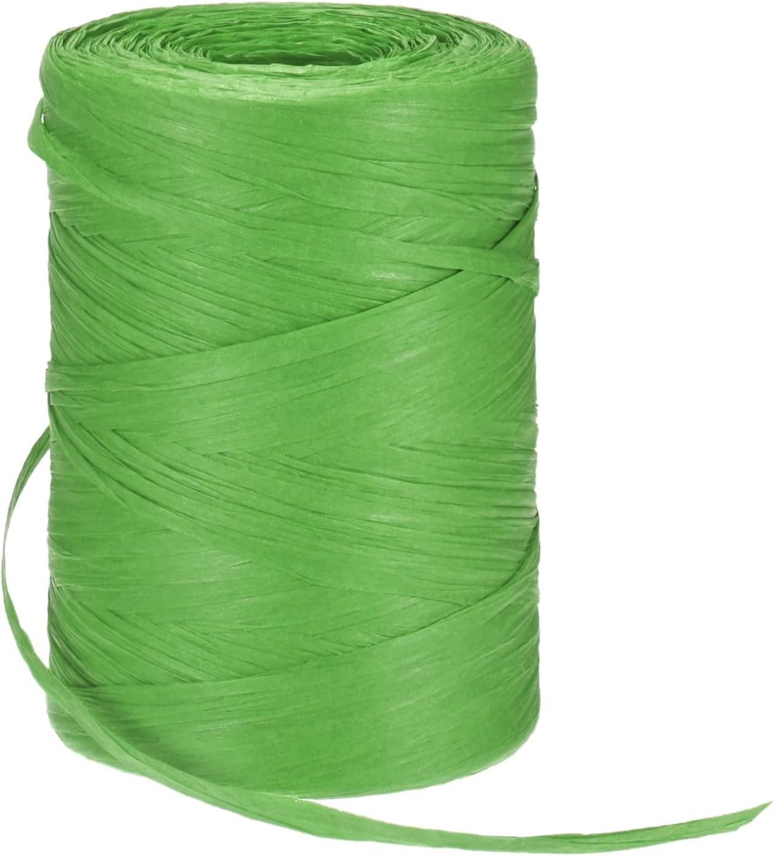 Raffia Garen 328 Yards 5 mm papier voor haken, grasgroen