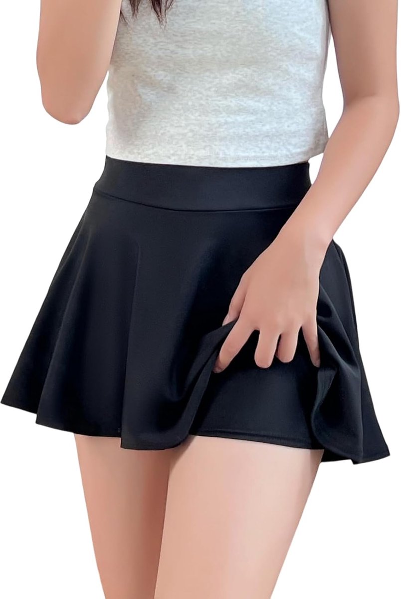 Rokken met Shorts Geplooide Rok Golf Skorts met Ingebouwde Voering, Shorts, Meisjes, School, Uniform