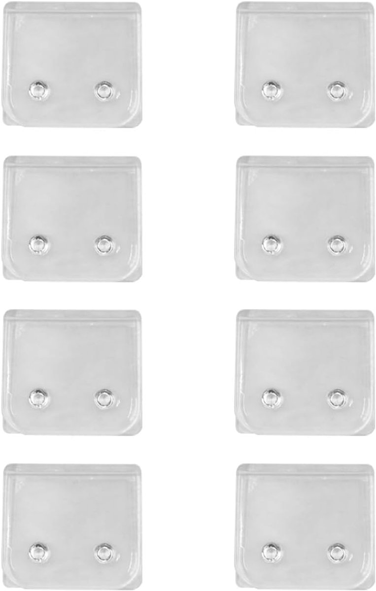 8Pcs Douchegordijn Clips Lijm Douche Splash Guard Clip Transparante Clip Winddicht Badkamer Gordijn Houder Clips