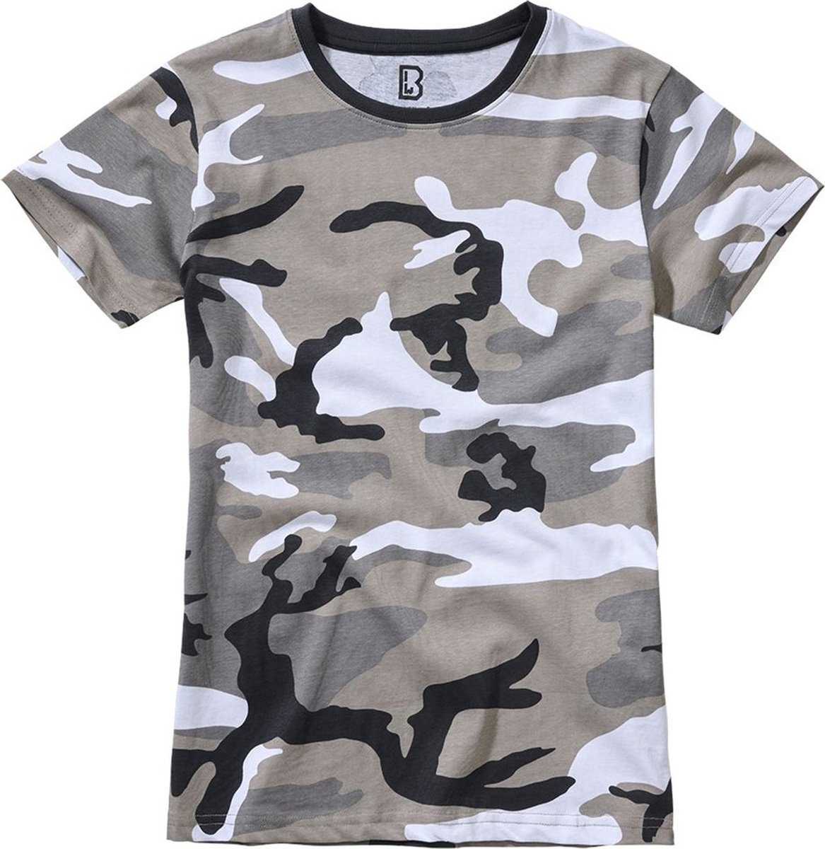Brandit - Basic Dames T-shirt - XS - Beige