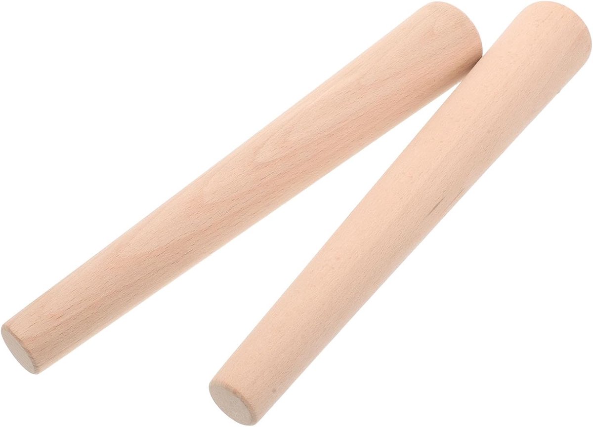 2 stuks houten zuurkool stamper augurk stamper weckpot fermentatie pot gewicht handmatige maalstaaf voedsel stamper groente gereedschap 11,79 inch