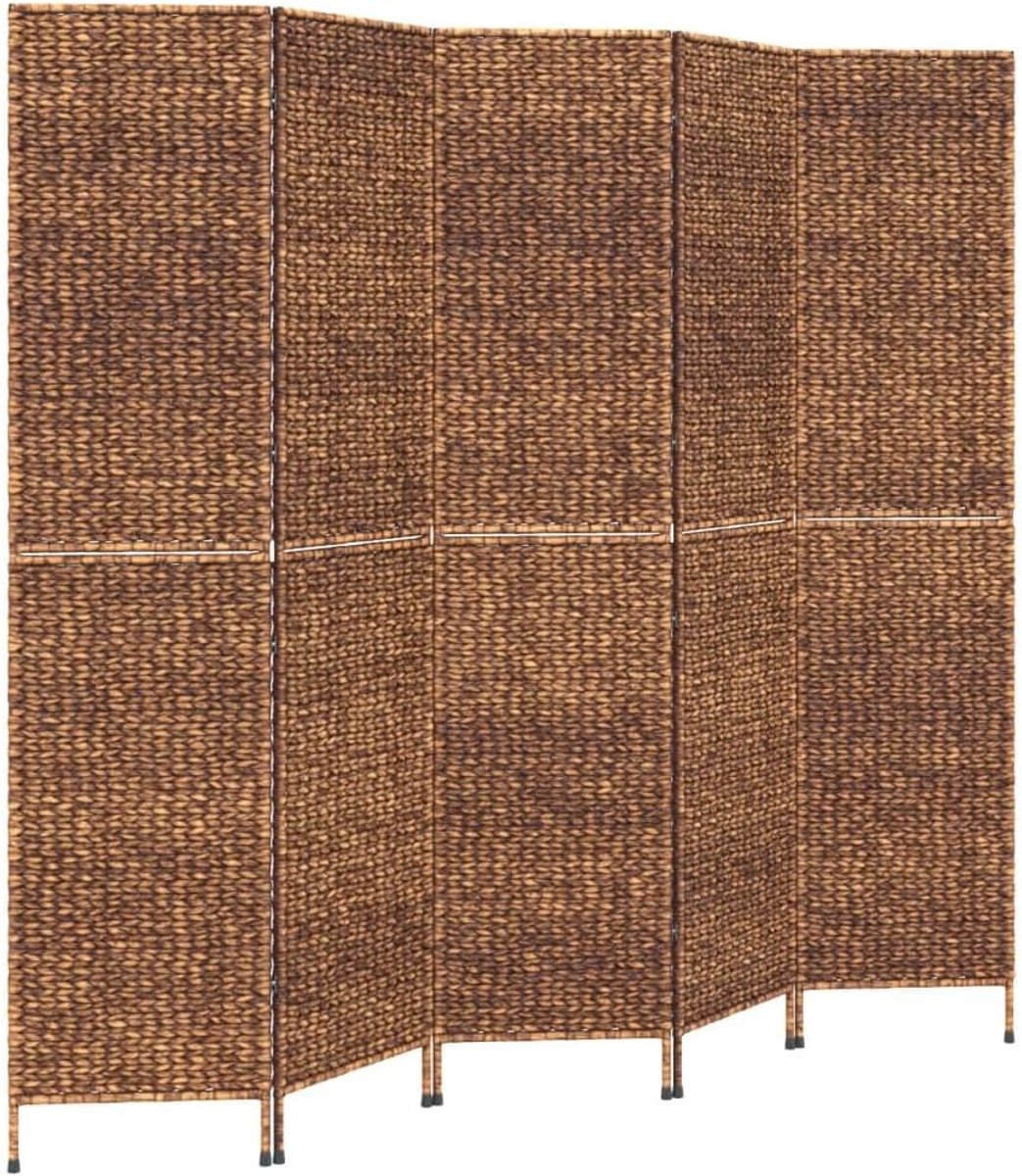 5-delig bruin 205x180cm waterhyacint binnen buiten woonkamer slaapkamer keuken kantoor