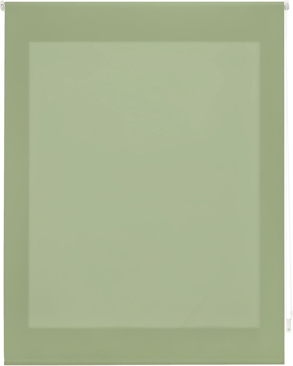 Glad Roll-Up Blind - Doorschijnend 6x120x175 cm PASTEL GROEN