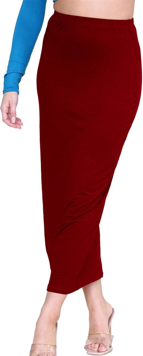 Rokken elastische taille, casual zomer midaxi rokken vrouwen UK, effen vrouwen bodycon buis maxi rokken, zachte jersey, midi-rok lange kokerrok