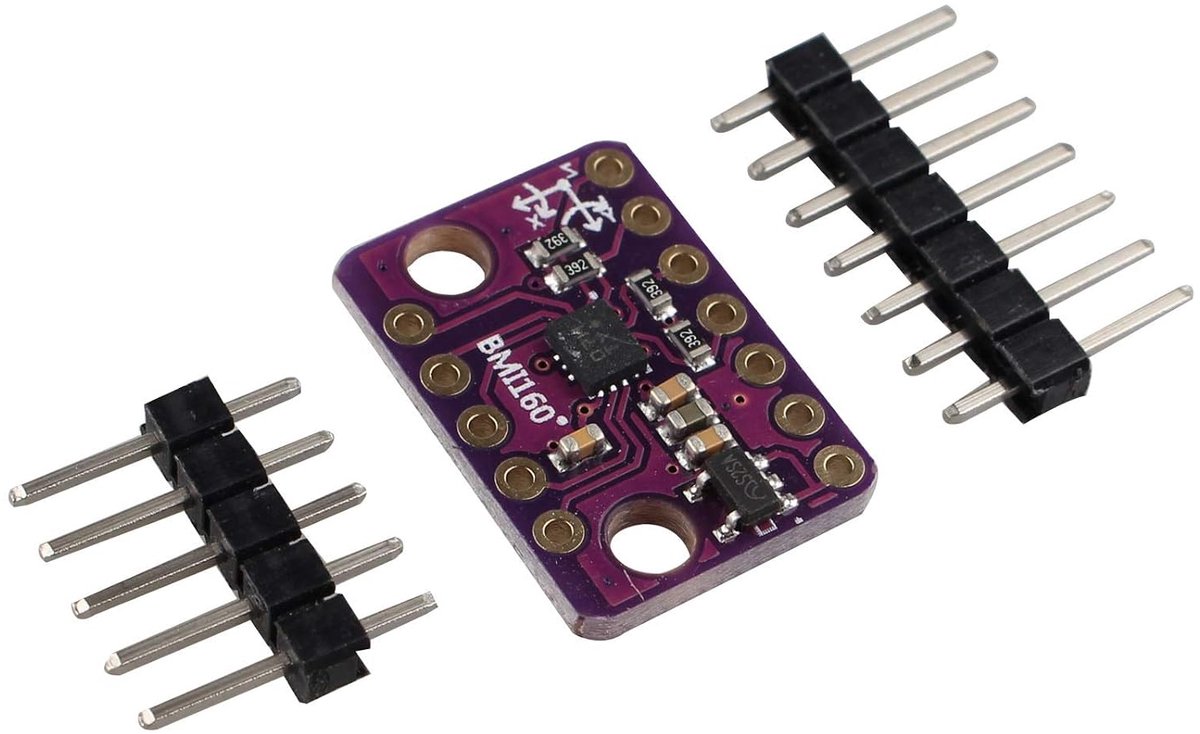 Module 6DOF 6 - assnelheid hoekige snelheid gyroscoop + zwaartekracht versnelling sensor 6-assige traagheidsbewegingssensor - paars