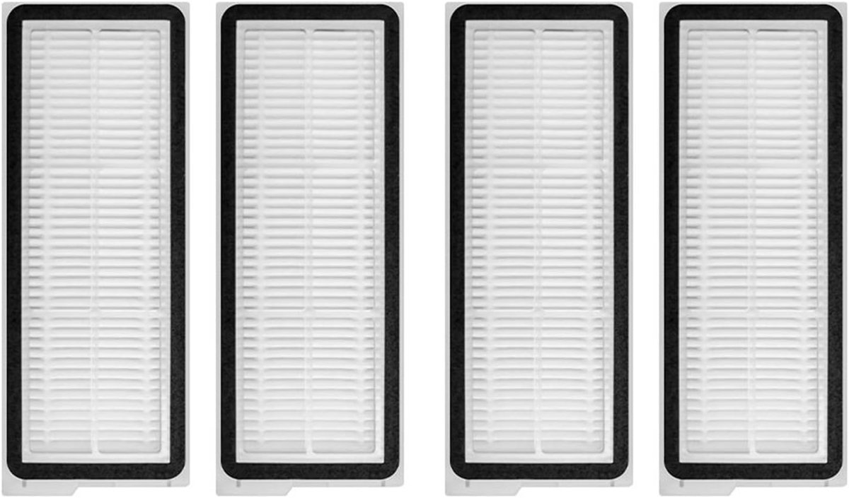 2 stuks wasbare HEPA-filter, reservefilters, compatibel met Roborock P10/P10 PRO/P20 Pro/Qrevo MaxV/Qrevo S/Qrevo Pro/Qrevo Curv stofzuiger, reserveHEPA-filter