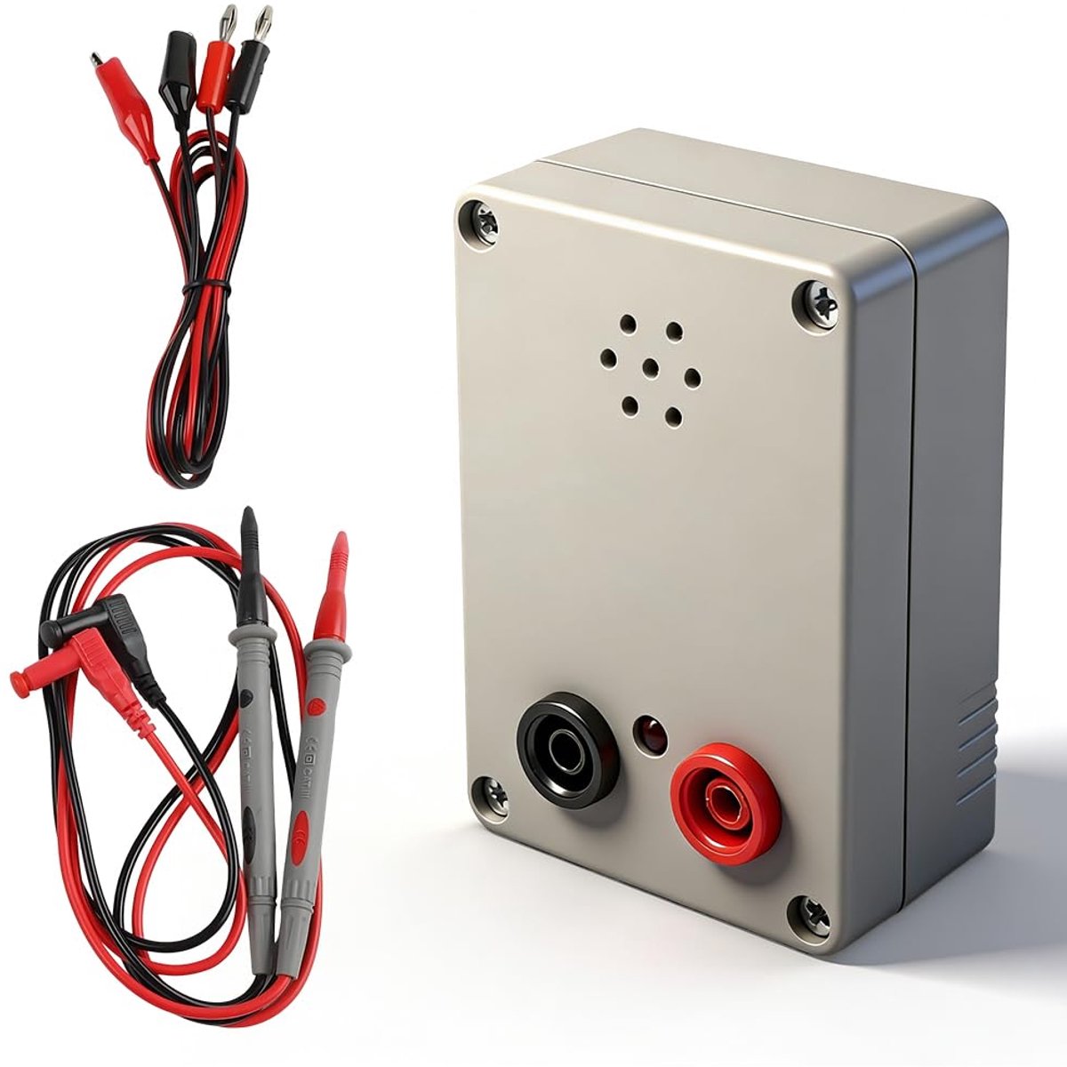 9 V, elektrische tester met zoemer, weergave en punten voor tester voor kabels, draden en printplaten