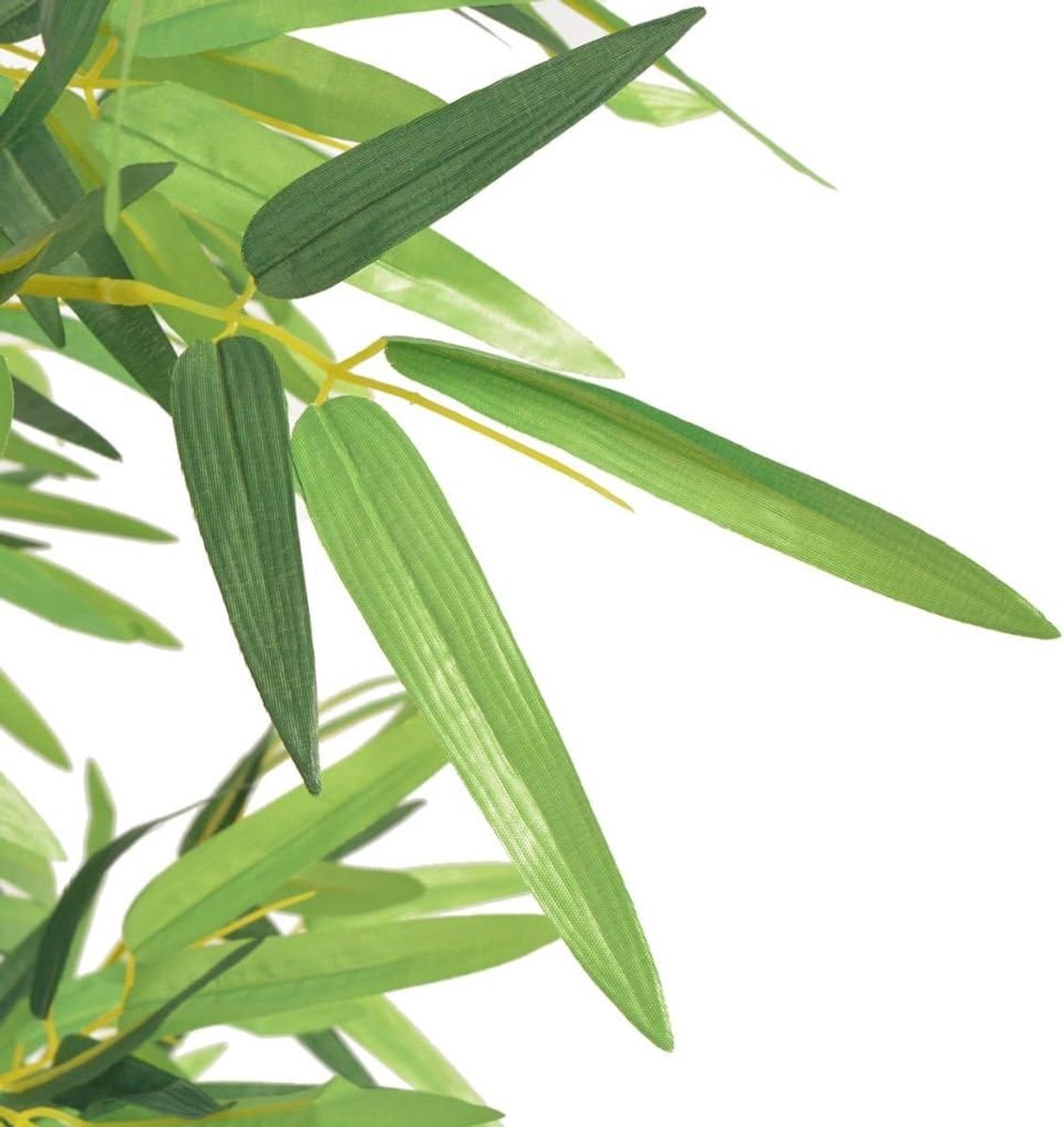 Kunstplant kunstboom kunstbamboe bamboe plant met pot 120 cm groen