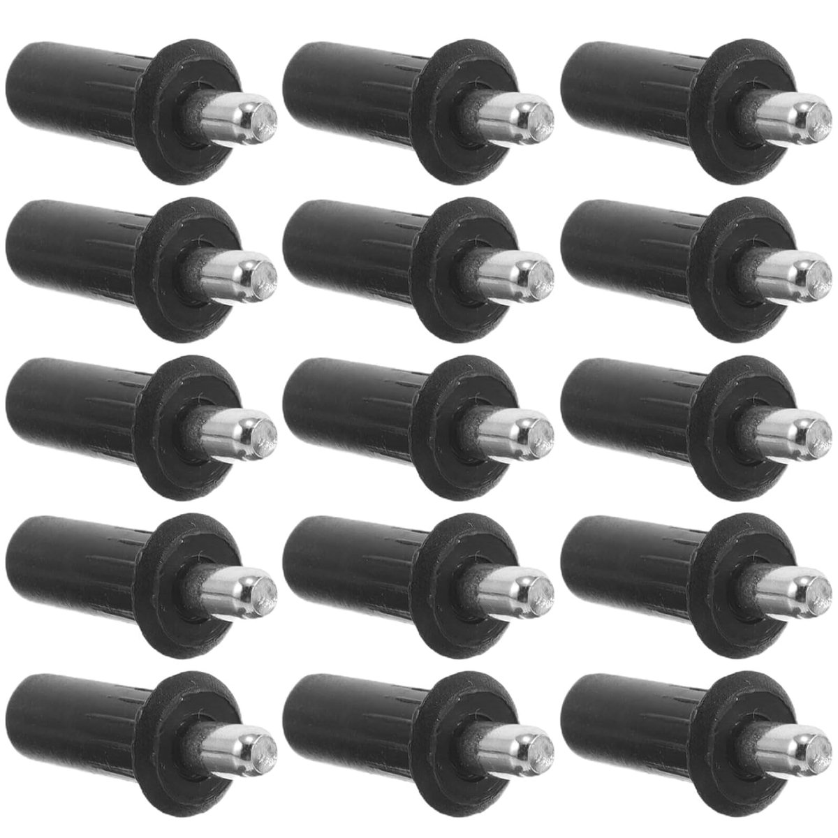 24 Stuks Delige Metalen Veerbelaste Kastdeur Reparatiepennen Universele Meubelverbinder Scharnierpennen voor Raamluiken Meubeldeuren Duurzaam Eenvoudig Te Monteren
