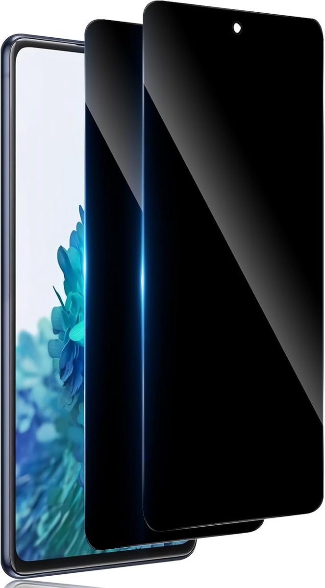 2 stuks Antispy Screen Protector voor Samsung Galaxy S20 FE Privacy, Guard 9H Filter Glas, Volledige Film gehard glas onbreekbaar, anti-verblinding
