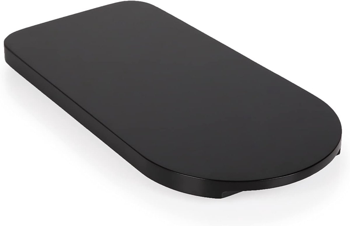 glijplank voor Kenwood Cooking Chef XL accessoires - Hout - Beuken - Eiken - Gemaakt in Duitsland (Zwart)