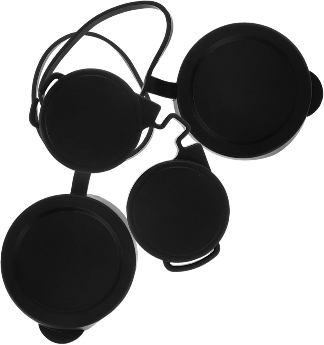 3 Stuks Objectieflensbescherming Verrekijkerbeschermkappen Compacte Verrekijkerbescherming Verrekijkeroculairkap Verrekijkerlensbescherming Beschermende Lensdop