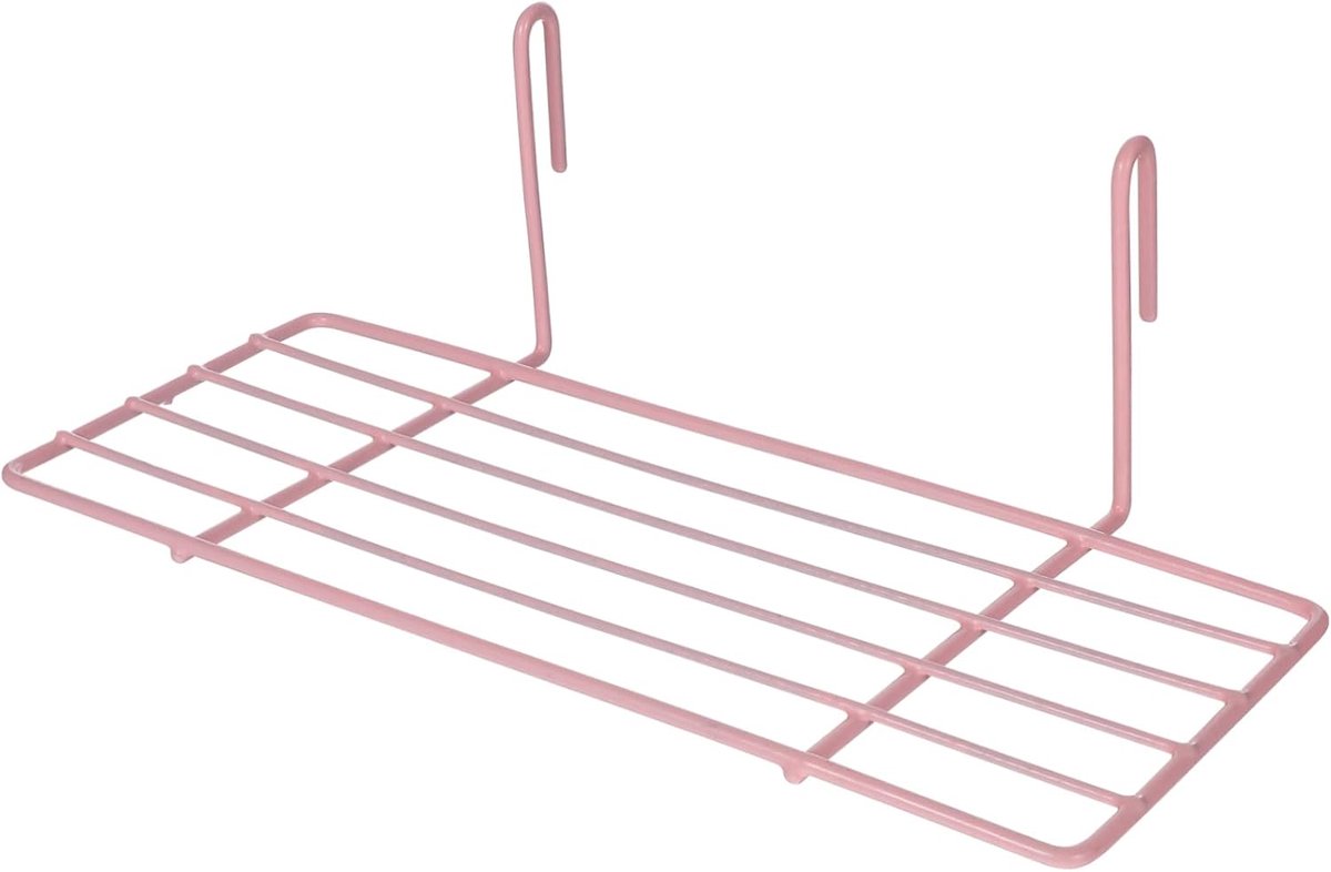 1 Stuk papegaai vogelkooi papegaai kooi -accessoires baars hangend draadplank voor aan de muur binnen speelgoed huisdier papegaai speelstandaard accessoires voor valkparkieten roze
