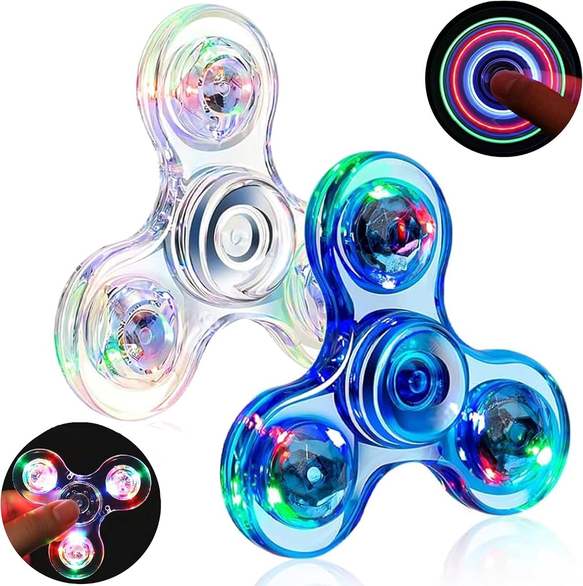 2 STUKS LED Fidget Hand Giocattoli Fidget Toys